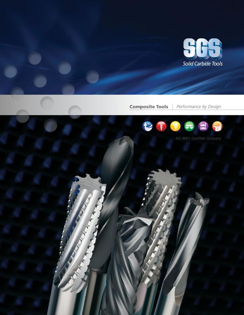 Каталог SGS монолитный инструмент из композитных материалов