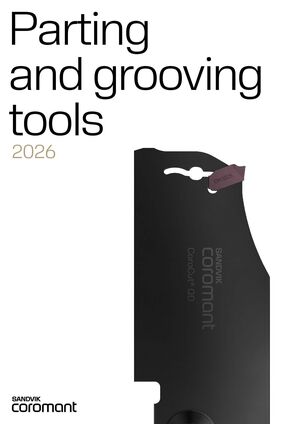 Инструмент для отрезки и обработки канавок Sandvik 2026
