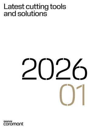Новейший режущий инструмент и технологические решения Sandvik 2026
