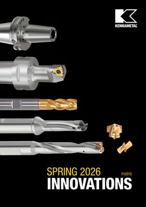 Новинки Kennametal - весна 2026