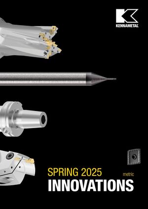 Новинки Kennametal - весна 2025