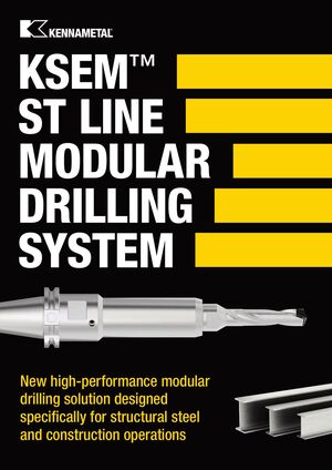 Модульные сверлильные системы линейки KSEM ST Line Kennametal 2024