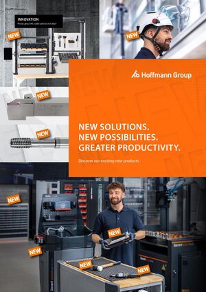Новые режущие инструменты, производственная мебель и средства защиты Hoffmann Group 2027